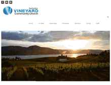 Tablet Screenshot of pentictonvineyard.com